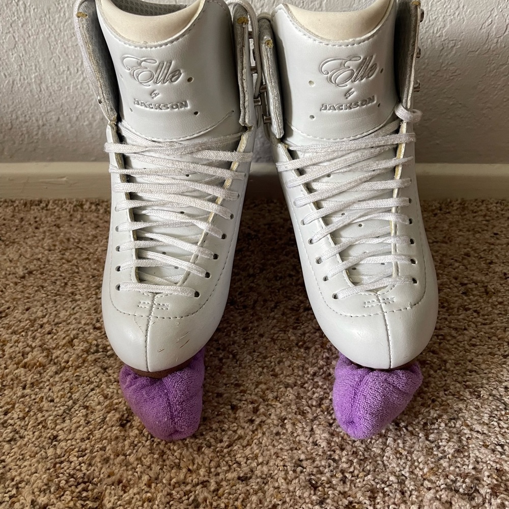 Girls Jackson Elle - Ice Skates size 1 1/2 - white